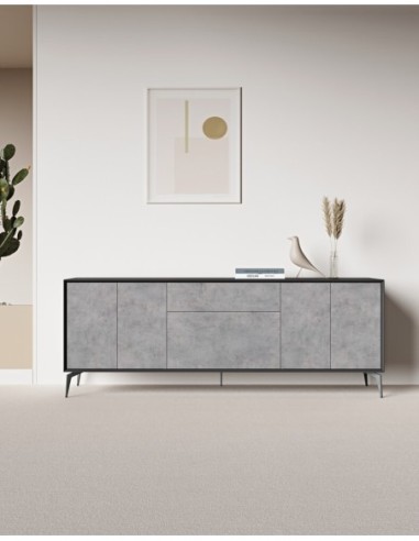 EDGE Metropolitan Black Sideboard Cabinet