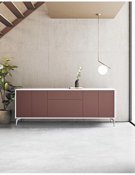 EDGE Metropolitan Nova White Sideboard Cabinet