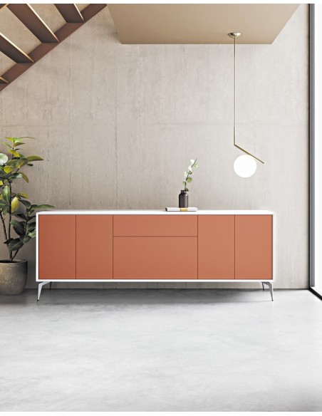 EDGE Metropolitan Nova White Sideboard Cabinet