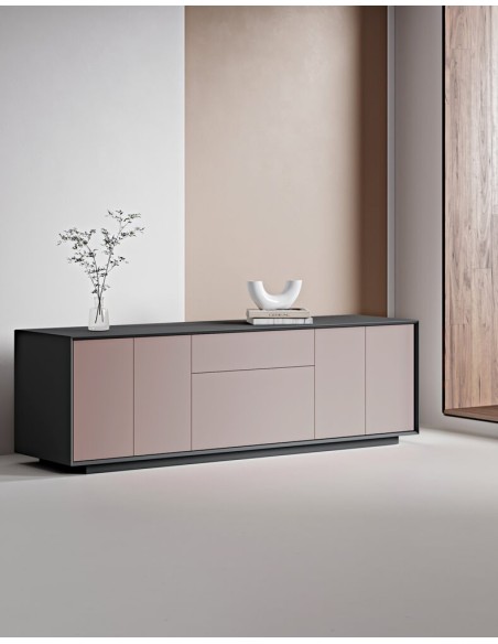EDGE Metropolitan Nova Black Sideboard Cabinet