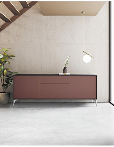 EDGE Metropolitan Nova Black Sideboard Cabinet