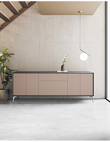 EDGE Metropolitan Nova Black Sideboard Cabinet