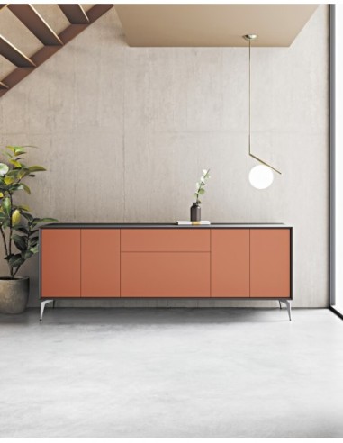 EDGE Metropolitan Nova Black Sideboard Cabinet