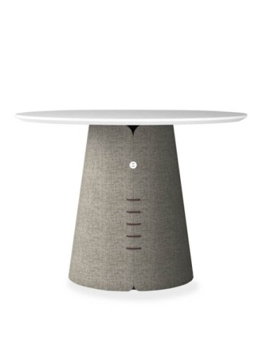 Collar Round Medium Table with USB Charger