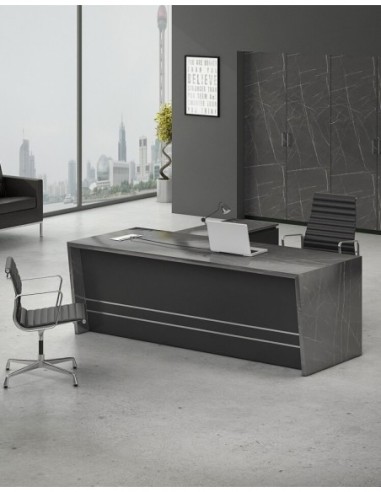 Lavista L-Shape Manager Desk | Workspace Office Furniture Saudi Arabia