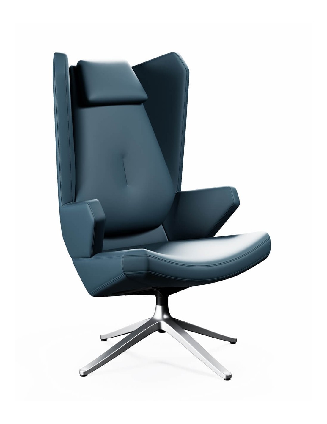 Formula Leather Lounge Chair | Workspace Furniture Saudi Arabia