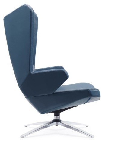 Formula Leather Lounge Chair | Workspace Furniture Saudi Arabia