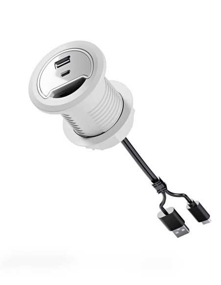 LINE Desktop USB 65w Fast Charger and Grommet Cover