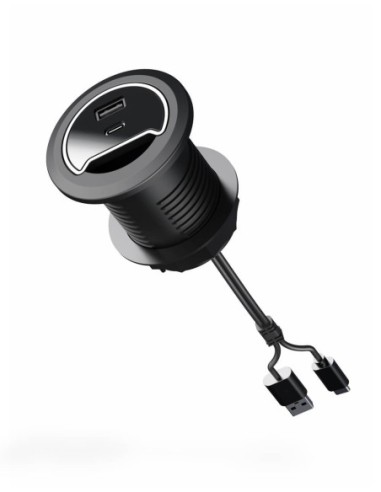 LINE Desktop USB 65w Fast Charger and Grommet...