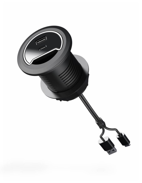 LINE Desktop USB 65w Fast Charger and Grommet Cover