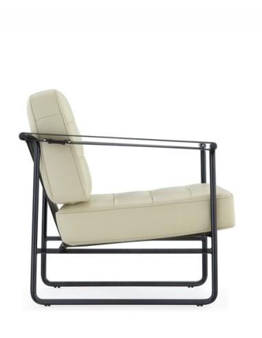 Lara Genuine Leather Lounge Chair
