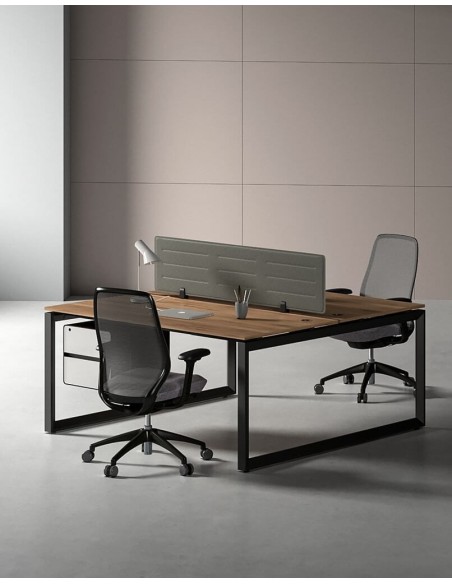 Ace Series Cluster of 2x Face to Face Workstation