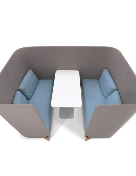 Cube Four Seater Acoustic High Back Sofa Cube Four Seater Acoustic High Back Sofa