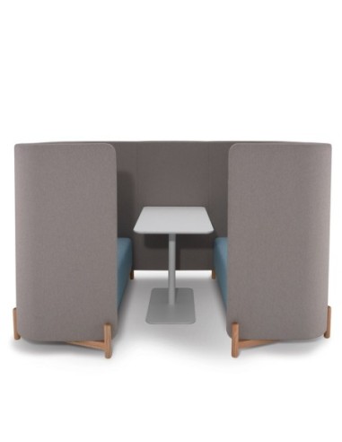 Cube Four Seater Acoustic High Back Sofa