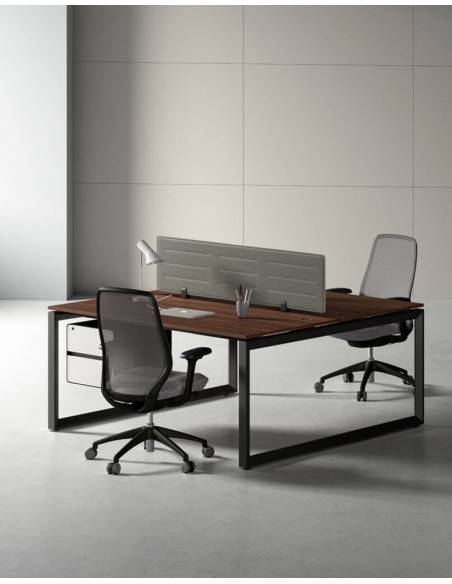 Ace Series Cluster of 2x Face to Face Workstation