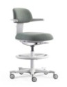 Coast White Drafting Counter Chair