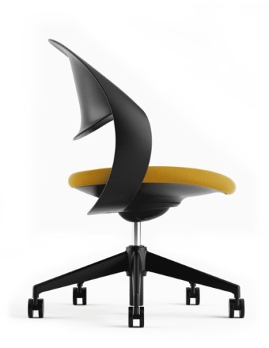 Loop Black Visitor Chair