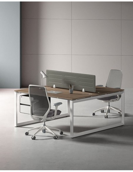 Ace Series Cluster of 2x Face to Face Workstation