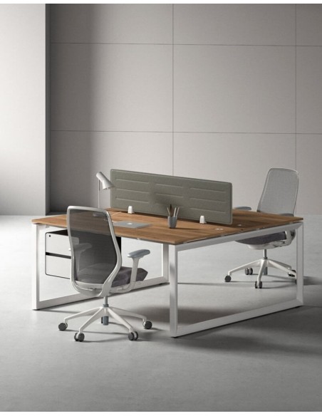 Ace Series Cluster of 2x Face to Face Workstation