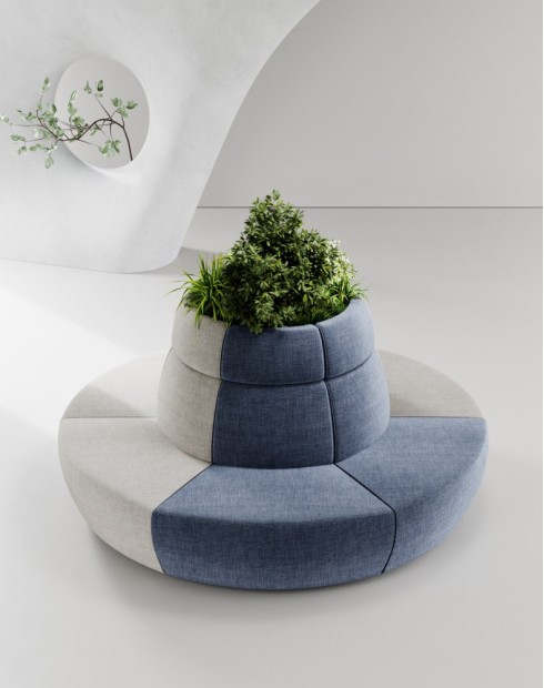 GENE Ring Round Modular Sofa System