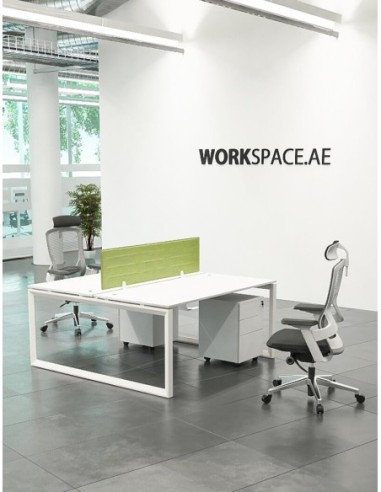 Ace Series Cluster of 2x Face to Face Workstation