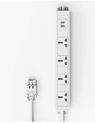 LANE 4-Way Extended Socket