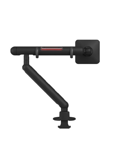 Black Saber Single Arm Monitor Desk Mount Stand