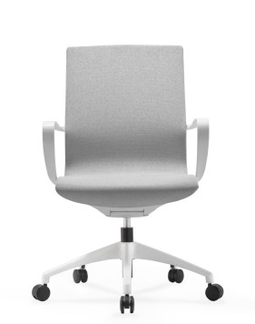 Marics White Task Chair 2