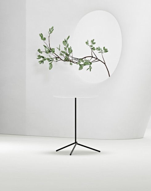 Knot Minimalist Coffee Table - White