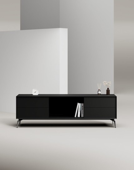 EDGE Mulberry Black Chamfered Low Height...