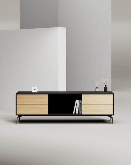 EDGE Mulberry Black Chamfered Low Height...