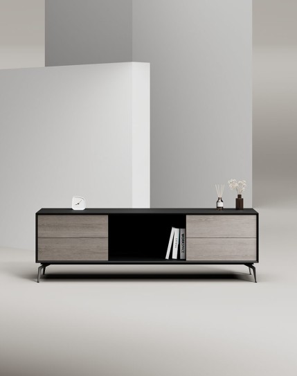 EDGE Mulberry Black Chamfered Low Height...