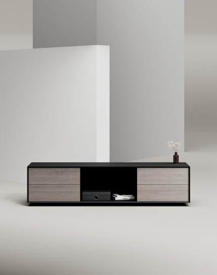 EDGE Mulberry Black Chamfered Low Height...