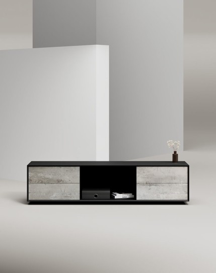 EDGE Mulberry Black Chamfered Low Height...