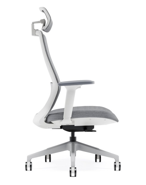 GEO Silver Grey Ergonomic Executive Chair GEO Silver Grey Ergonomic Executive Chair