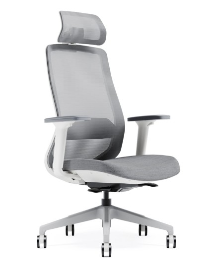 GEO Silver Grey Ergonomic Executive Chair