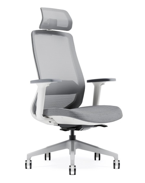 GEO Silver Grey Ergonomic Executive Chair GEO Silver Grey Ergonomic Executive Chair