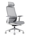 GEO Silver Grey Ergonomic Executive Chair