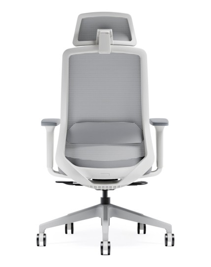 GEO Silver Grey Ergonomic Executive Chair