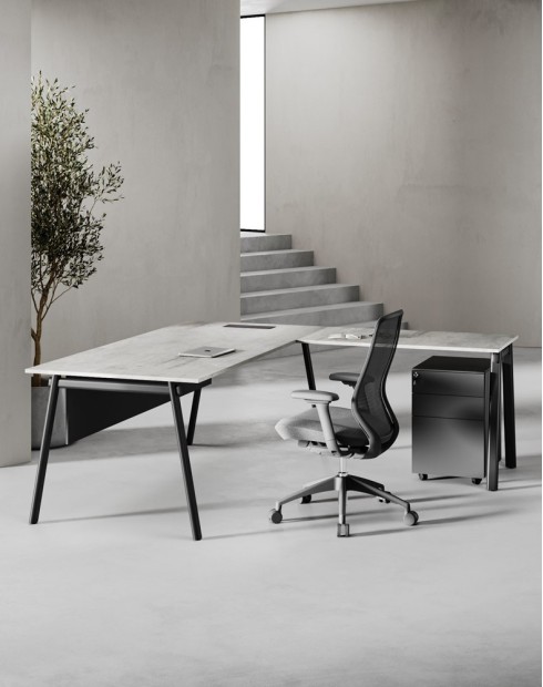 black urban concrete