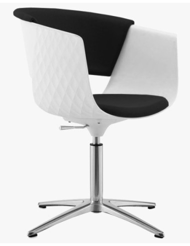 Vida Black LT3 Modern Office Upholstered Leisure Chair