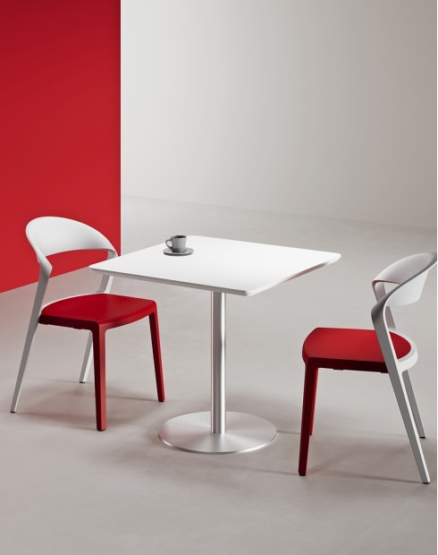 Brushed Silver White