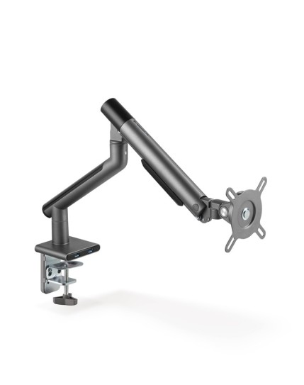 Snap Single Monitor Desk Mount with USB Ports