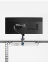 Snap Single Monitor Desk Mount with USB Ports