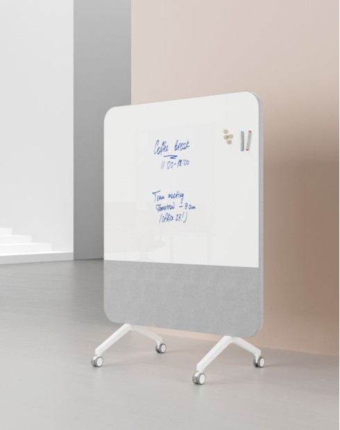 NOTE Mobile Acoustic White Board and Divider
