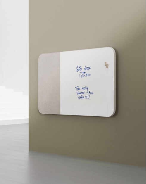 NOTE Wall-Mounted Acoustic White Board