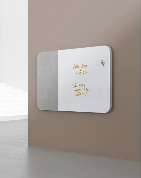 NOTE Wall-Mounted Acoustic White Board