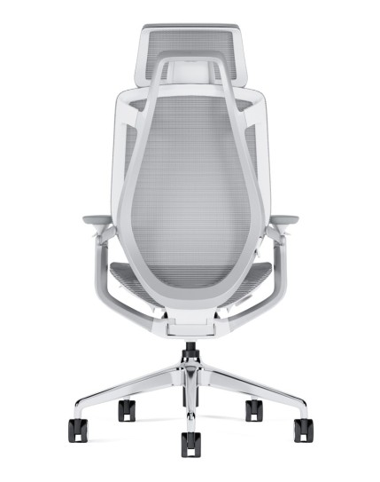 Endurance Pearl Grey Super Ergonomic Mesh Chair
