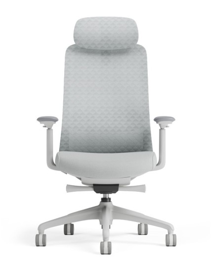 Polar Light Grey Ergonomic Chair