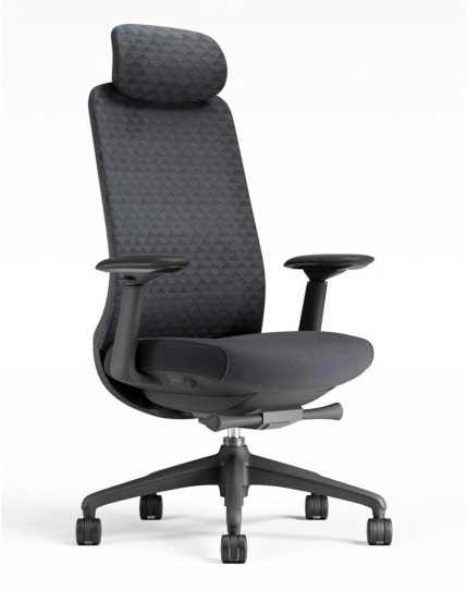 Polar Black Ergonomic Chair